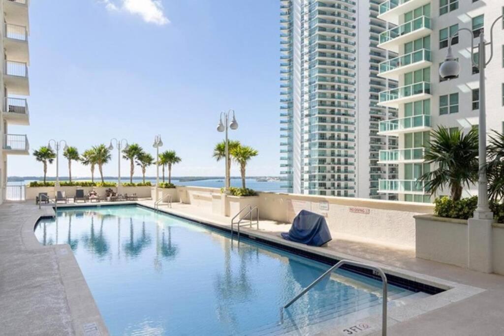 Lovely Condo With City & Ocean Views. Sleep Up To 6 People! Miami Extérieur photo